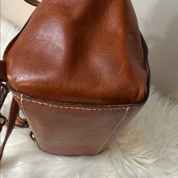 Patricia Nash Tan Leather Backpack main image 4